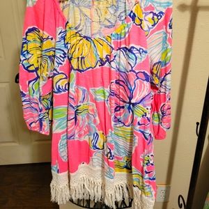 XL Lilly Pulitzer Fringe Shirt